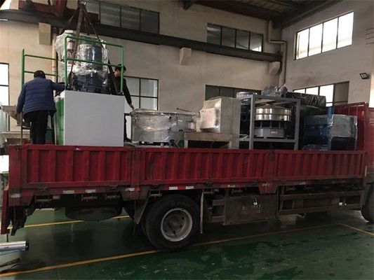 Plastic Powder Heating Cooling Mixer , Plastic Material Mixer Machine 300/600