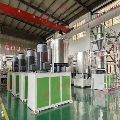 Automatic Plastic PVC compounding powder mixing additives weighing dosing plant