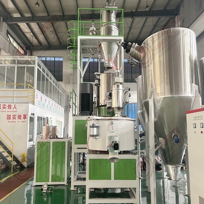 Automatic Plastic PVC compounding powder mixing additives weighing dosing plant