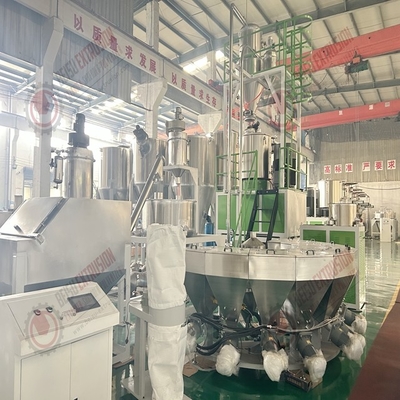 Automatic Plastic PVC compounding powder mixing additives weighing dosing plant