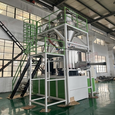SHR-800/1000/1500 High speed plastic mixing batching weighing machine for pelletizing line