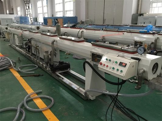 Single Screw Extruder PE Pipe Production Line 16mm - 63mm With Inverter Control