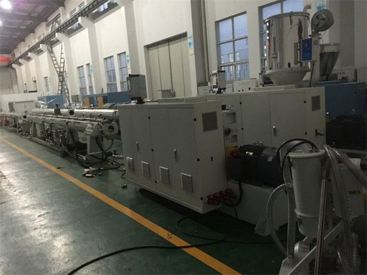 Single Screw Extruder PE Pipe Production Line 16mm - 63mm With Inverter Control
