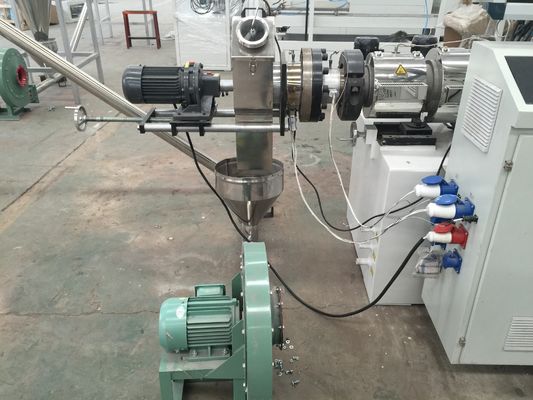 Plastikwiederverwertungskugel-Maschine doppelte Schraube Extuder für Hart-PVC-Rohr-Profile
